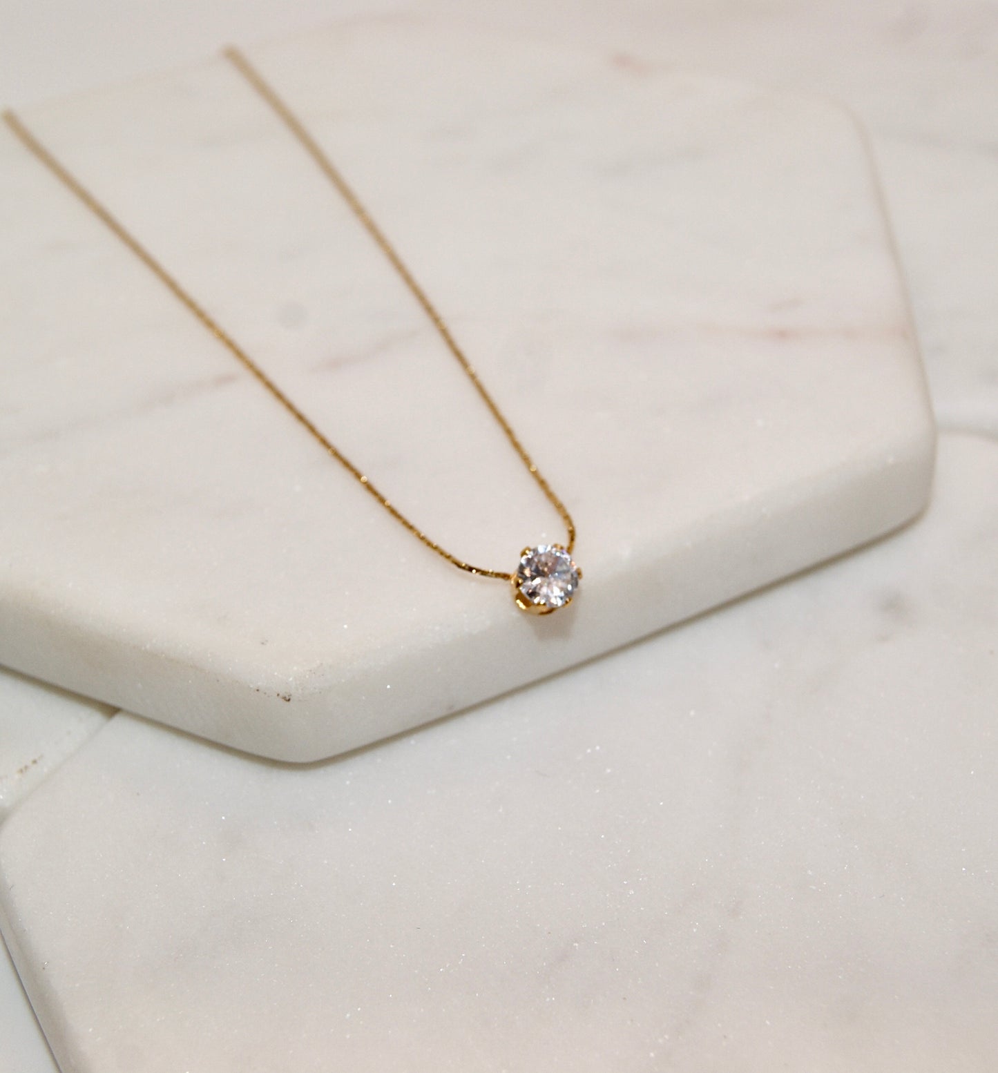 Solitaire Necklace