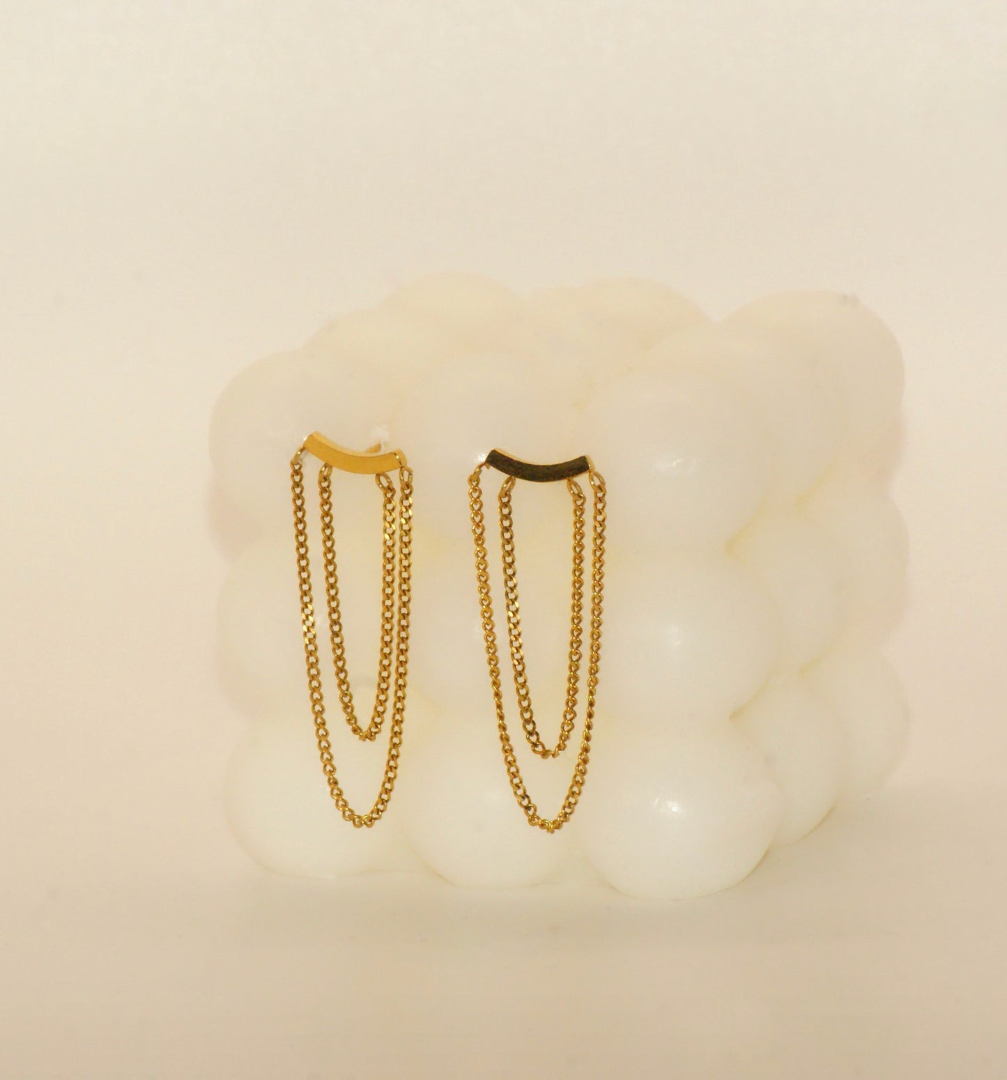 Layer Chain Earrings