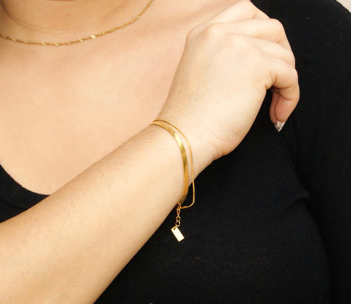 Tokyo Double Link Bracelet