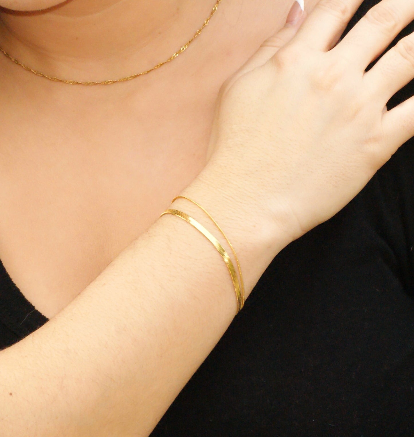 Tokyo Double Link Bracelet