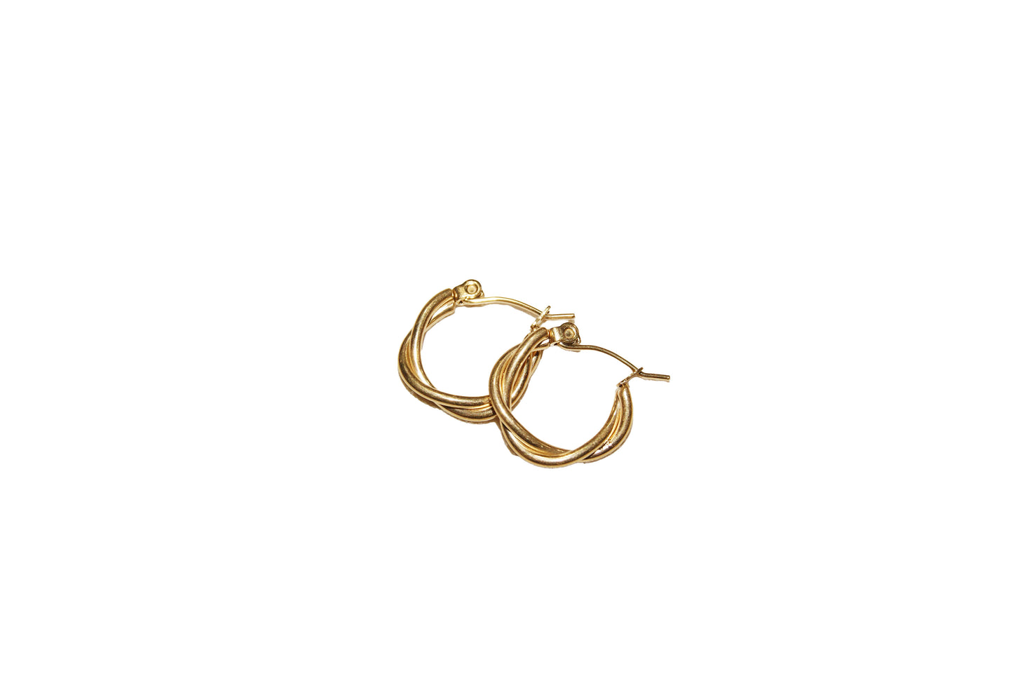 Twist Hoop Earrings