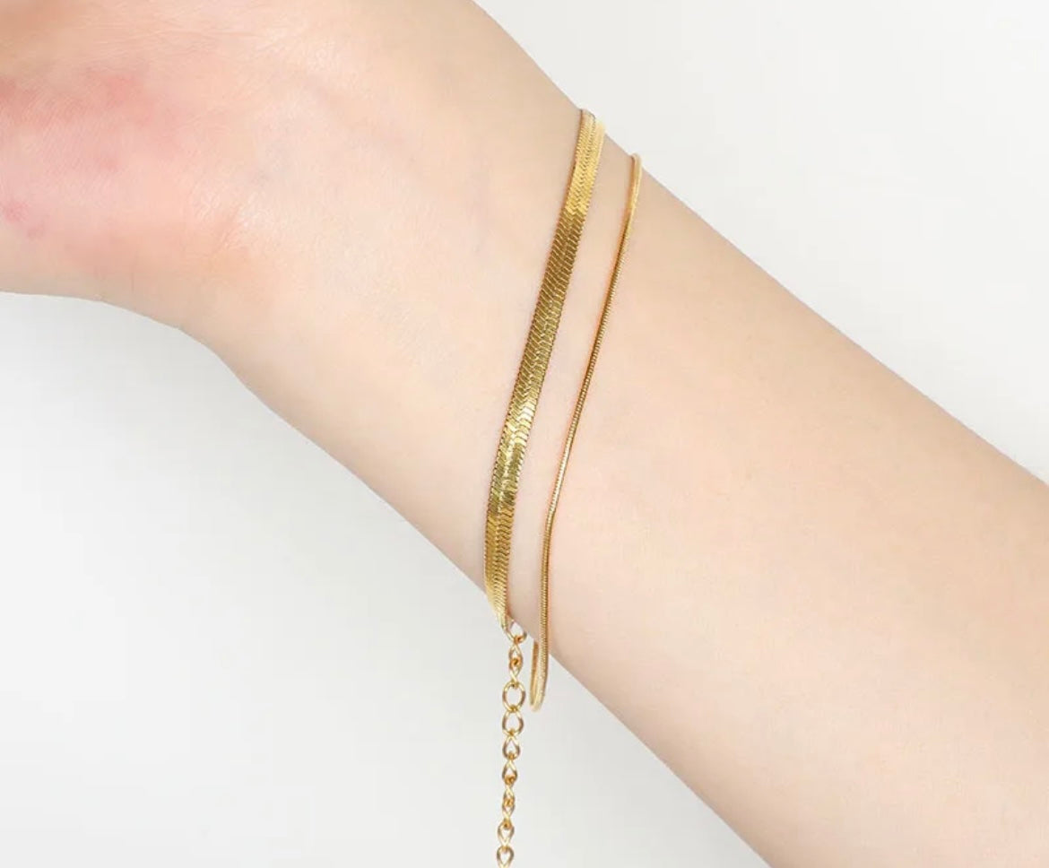 Tokyo Double Link Bracelet