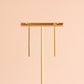 Stud Drop Earrings