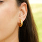 Emma Hoop Stud Earrings