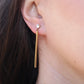 Stud Drop Earrings