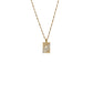 Mesh Pendant Necklace