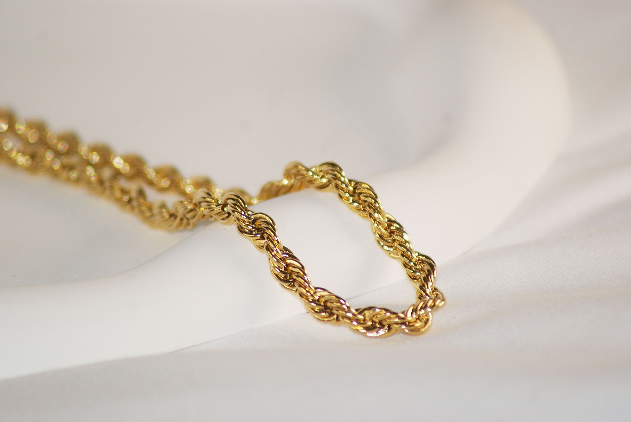 Susan Rifkin Rope Chain Necklace